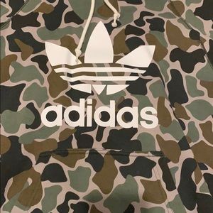 Adidas camouflage hoodie